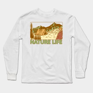 Nature Life - Mountain Edition Long Sleeve T-Shirt